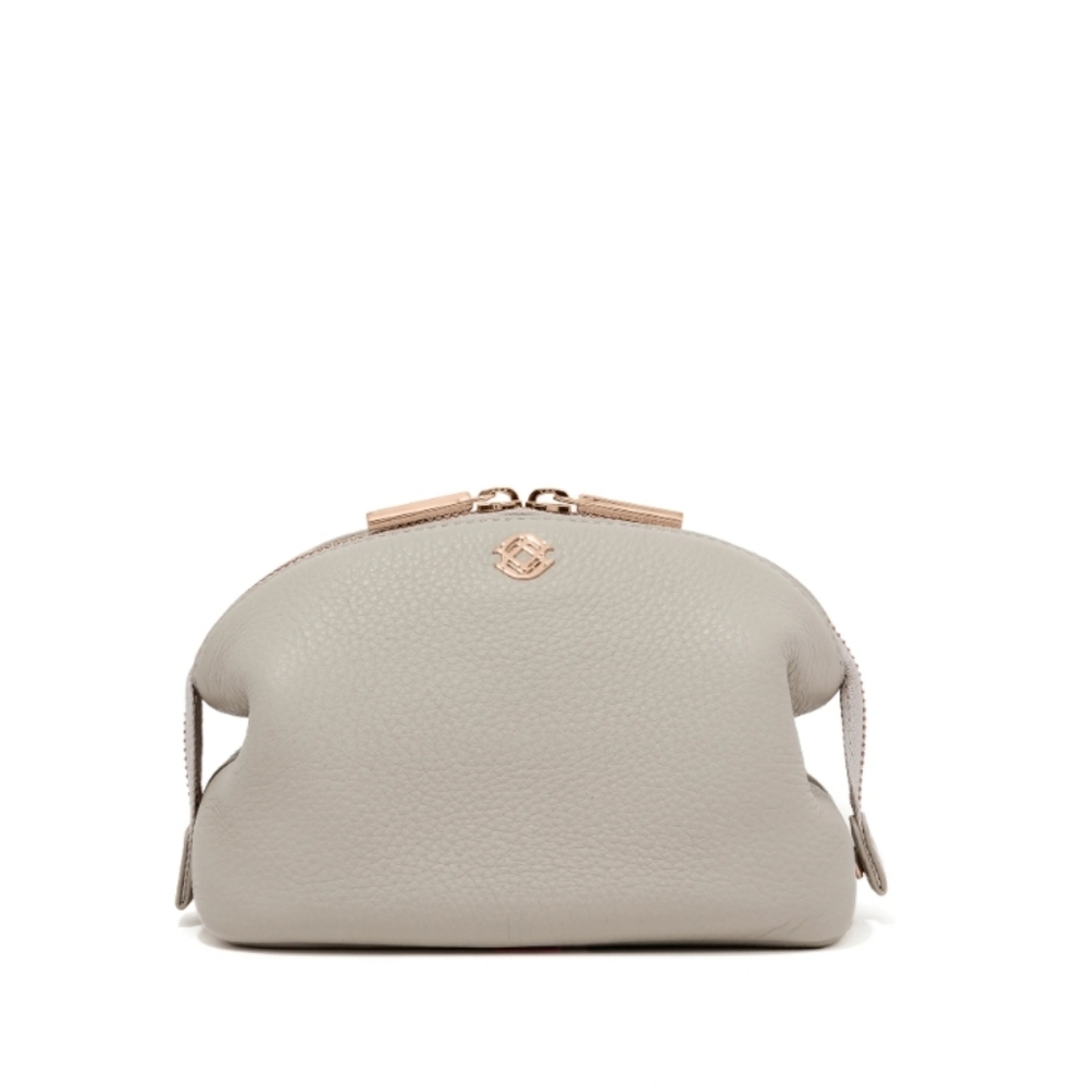 NWOT Dagne Dover Small Lola Leather Cosmetic Pouch